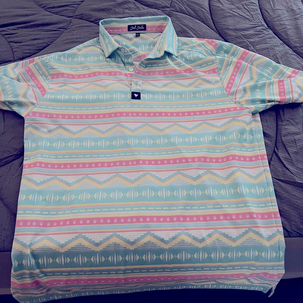 Bad birdie golf polo